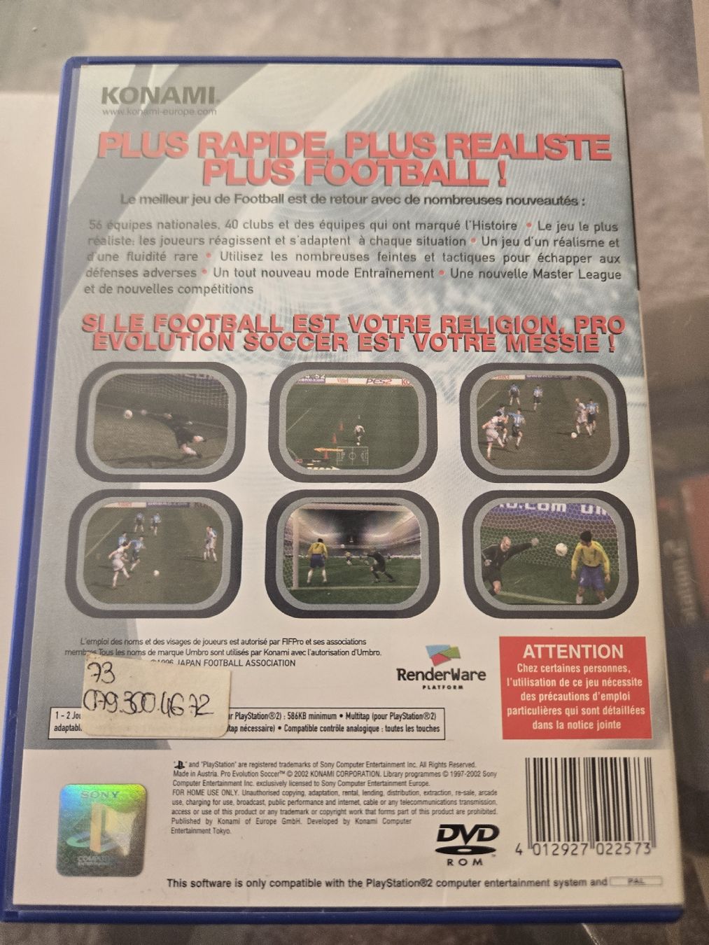Giochi: Pro Evolution Soccer 2 – Usato da Bussigny venduto da Kfdlt 1