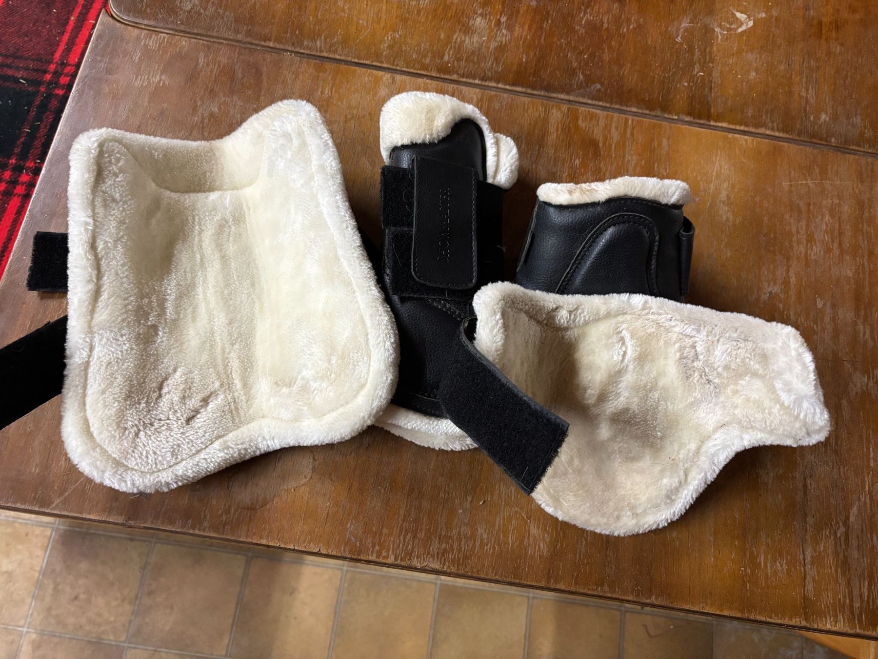 Stinchiere & Fasciature: SHOWMASTER Gamaschen mit Teddyfleece – Nuovo (secondo la descrizione) da Luzern venduto da saroet 1