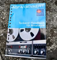 Vintage Agfa-Gevaert Tonband-Handbuch für Amateure