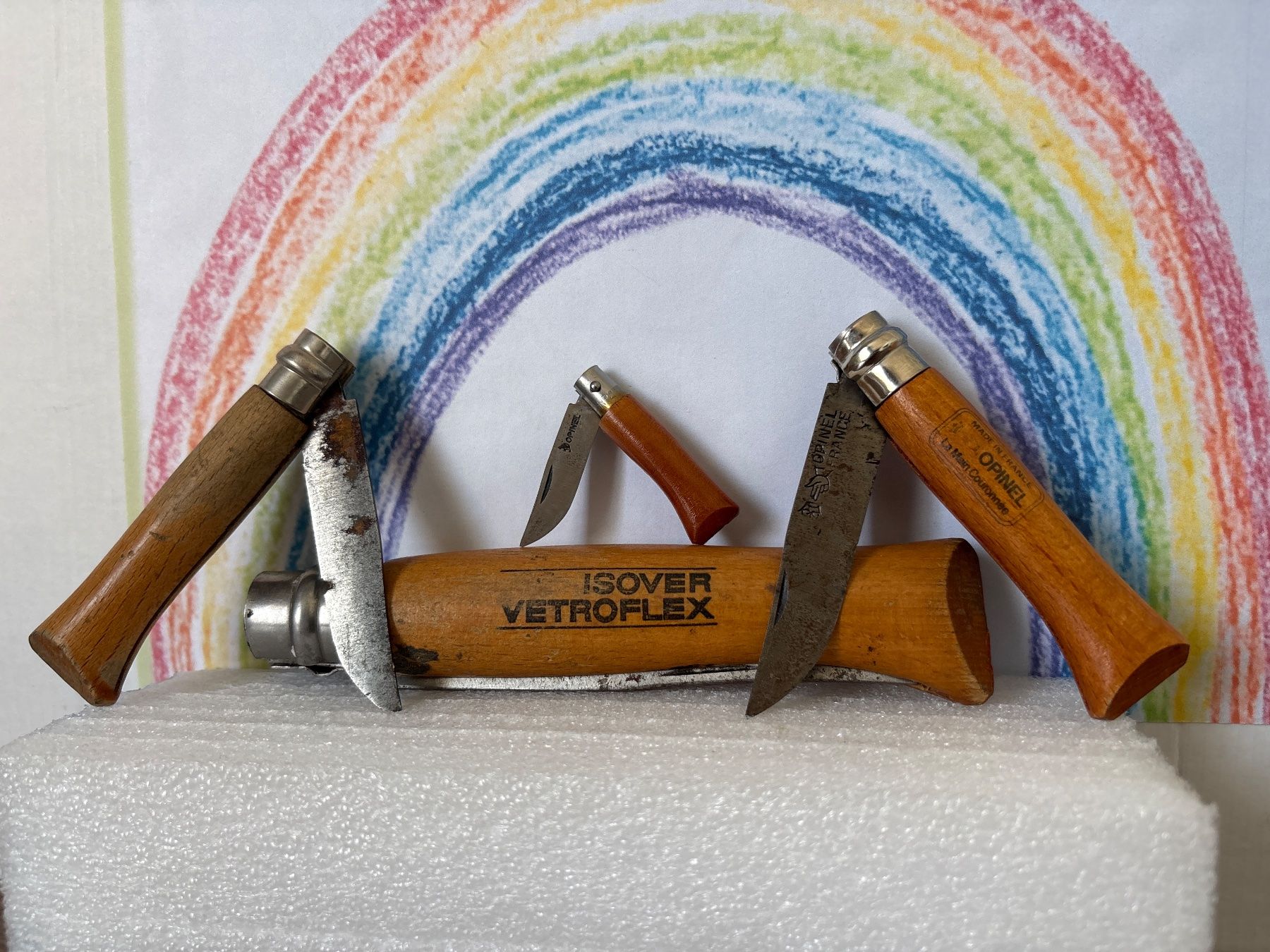 Opinel Coltelli tascabile: OPINEL - Sackmesser - 4 Stück - versch. Längen + Grössen – Usato da Andwil SG venduto da Rainboli