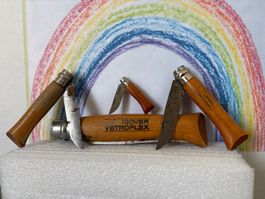 OPINEL - Sackmesser - 4 Stück - versch. Längen + Grössen
