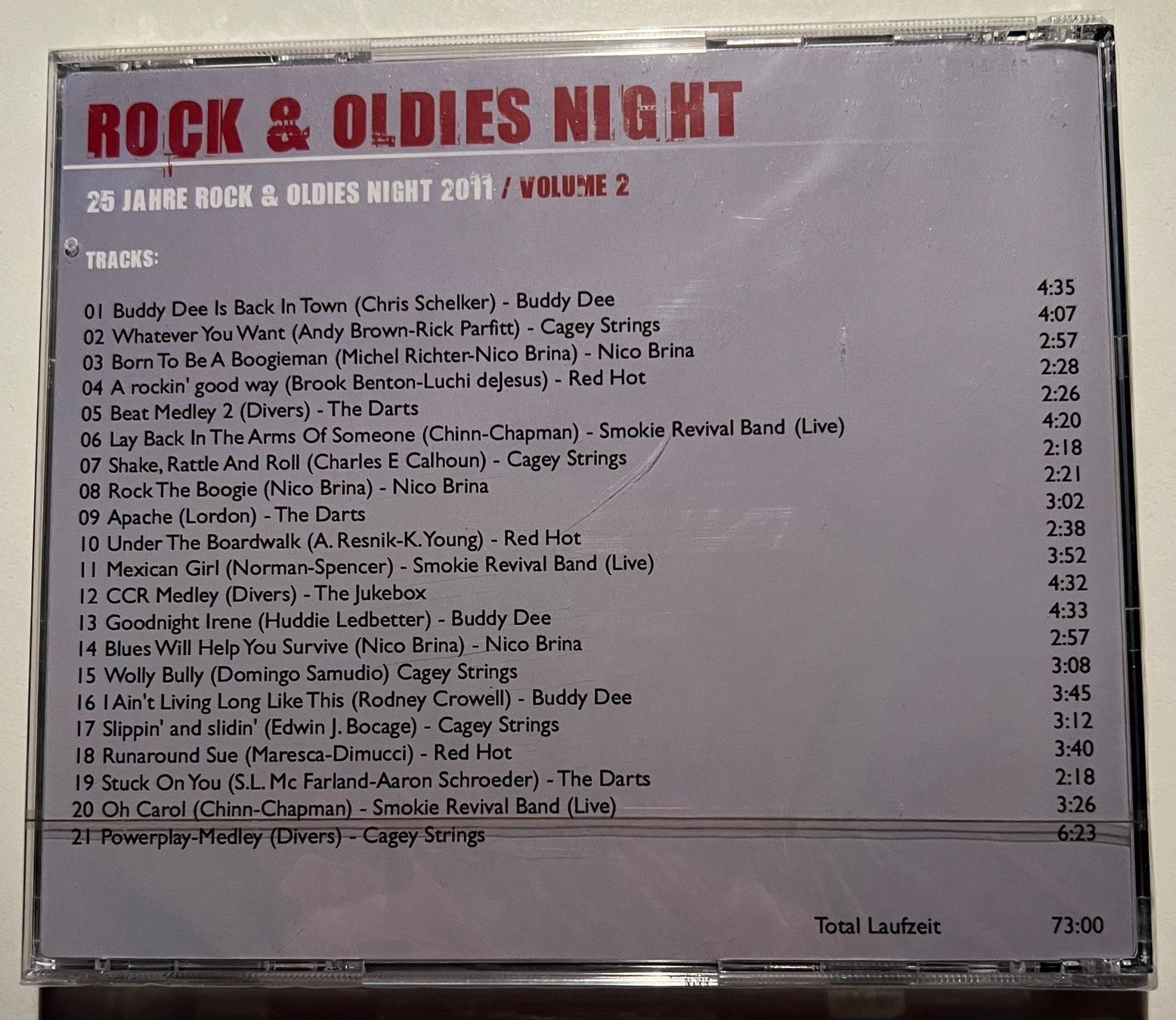 CD: Rock & Oldies Night / Volume 2 (CD NEU) – Nuovo e nell'imballaggio originale da Näfels venduto da rottabi 1