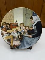 Sammlerteller "Die Kinderkrippe" von Albert Anker,1987