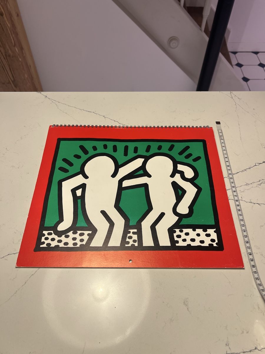 Kalender: Keith Haring Wandkalender 1988 – Gebraucht aus Aarburg von Annemarie16 8