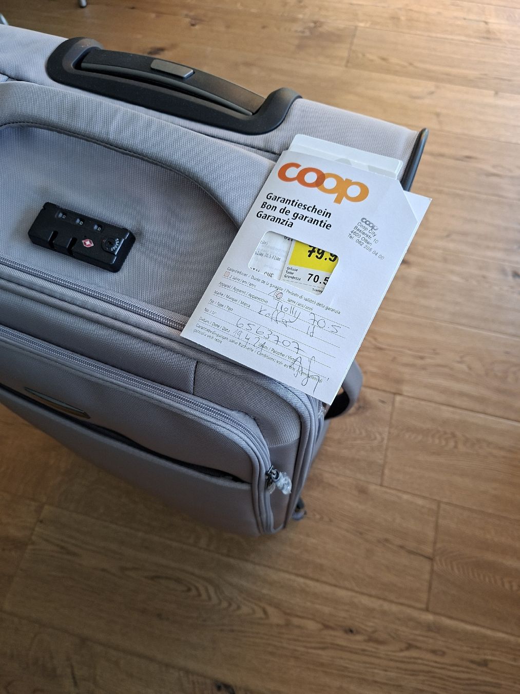 Altro in Aeronautica: Trolley/Koffer, grau, neuwertig – Usato da Kappel SO venduto da Alaska1313 1