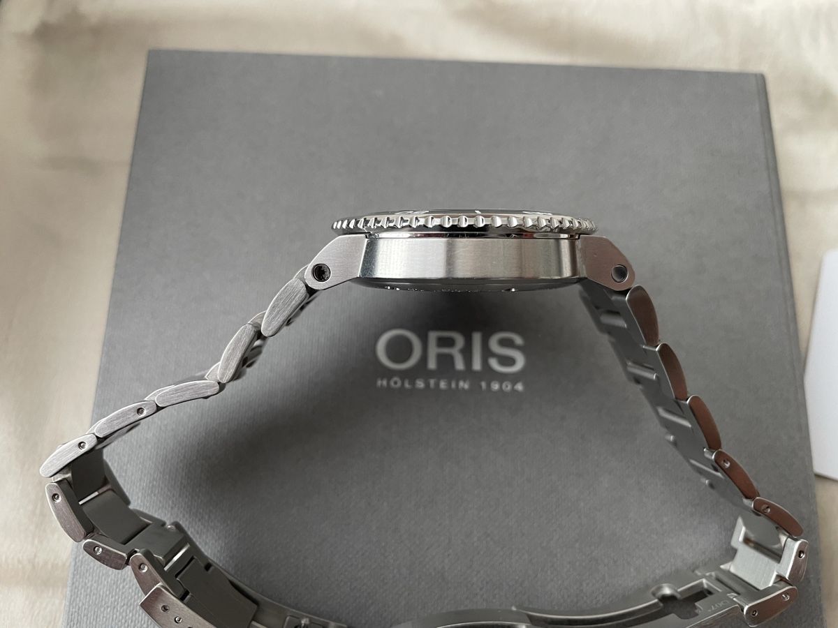 Oris Orologi: Oris Aquis Date 43.5mm Grün✅ – Usato da Frenkendorf venduto da VT06 4
