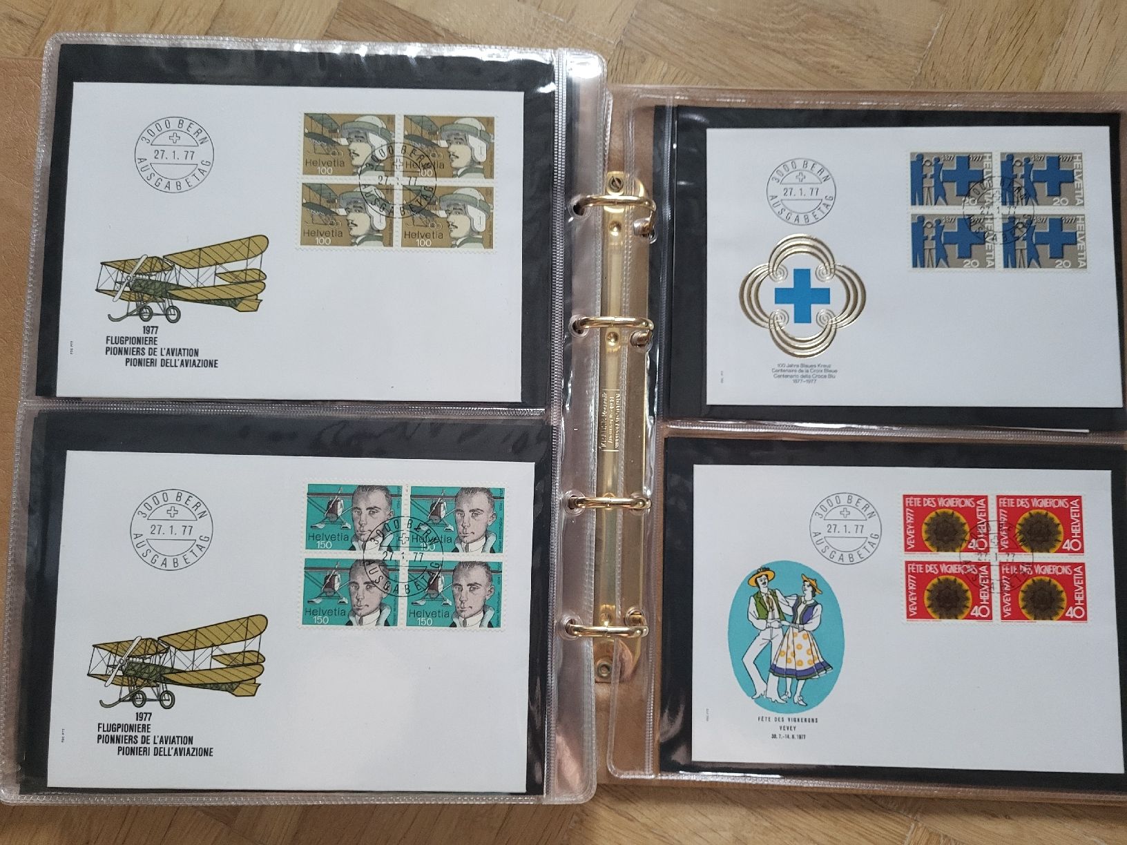 Tous les timbres: 122 Erstagsbriefe in einem Ordner  – D'occasion à stäfa par brandy66 7