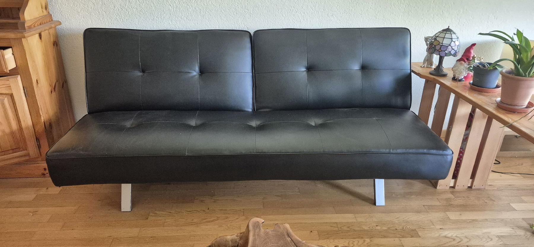 Divani: Schwarze Bett-sofa – Usato da Bern venduto da sam052