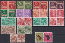 H44) Lot Kehrdrucke */**, sehe Scan