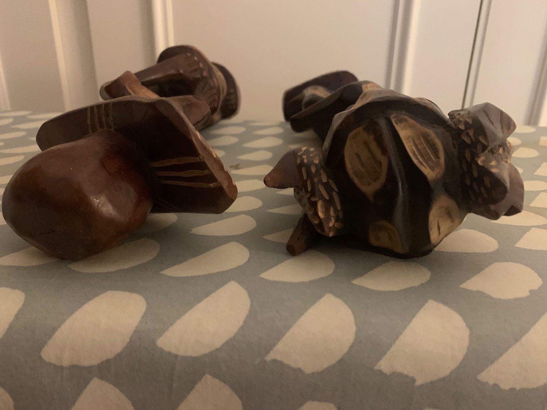 Sculptures & Statues: Deux statuettes en bois sculpté artisanat – D'occasion à thonex par begochiqui 5