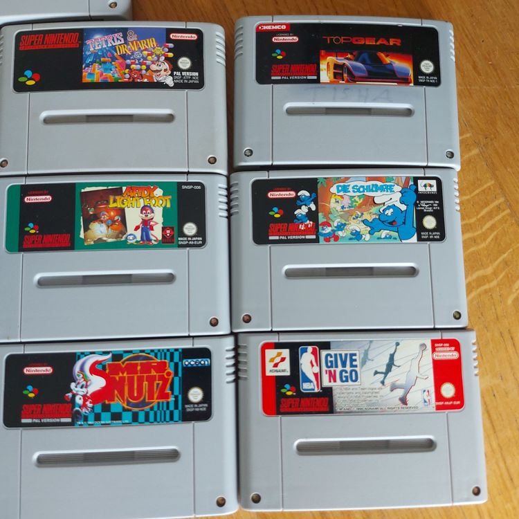 Nintendo Giochi: 10 Super Nintendo SNES Spiele – Usato da Aarau venduto da Kaesekuchen2000 2