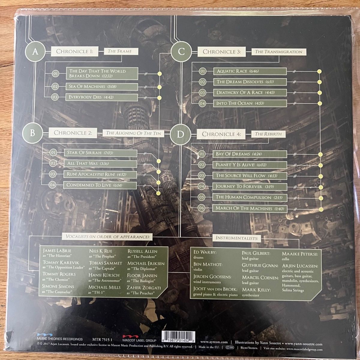 Dischi in vinile: Ayreon - The Source / 2 LP - 1. EU-Press. 2017 - 180gr. Viny – Nuovo e nell'imballaggio originale da Gais venduto da soundcave57 2