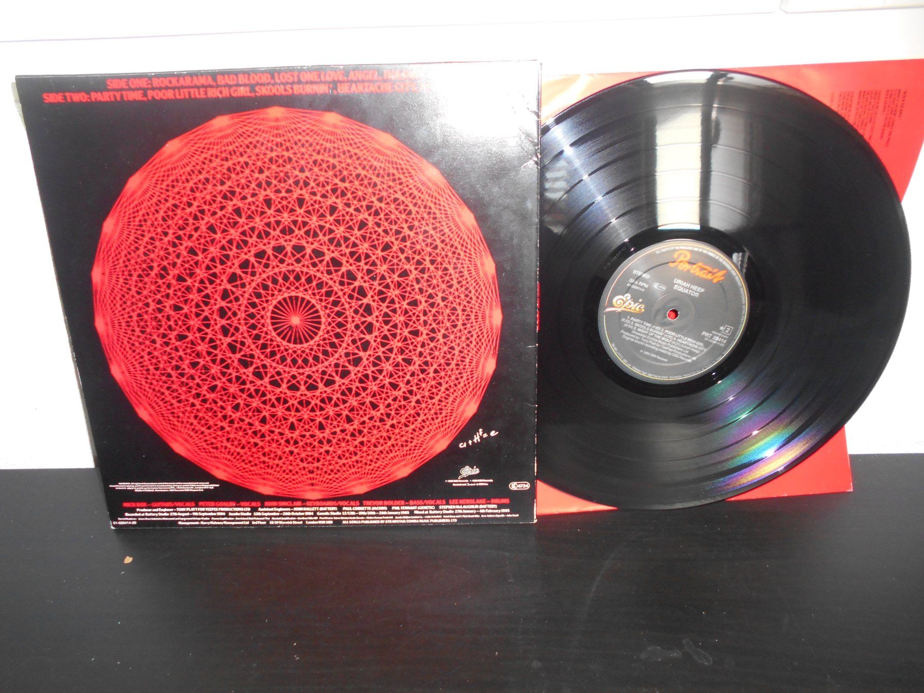Dischi in vinile: Uriah Heep – Equator / 1985 – Usato da Aarberg venduto da witchhunter01 1
