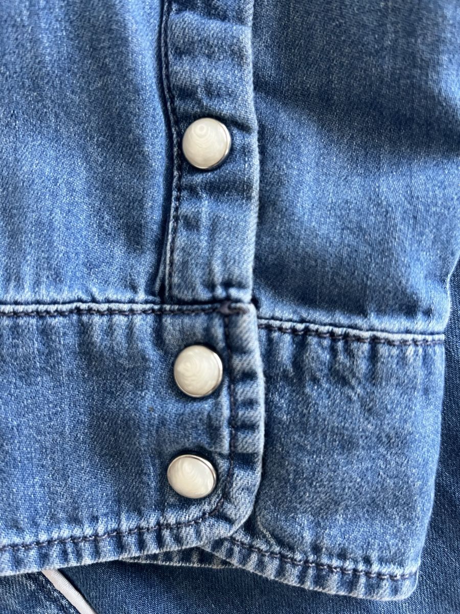 Blusen: Maje Jeanshemd blau Grösse 3 – Gebraucht aus Uster von Family_Boutique 4