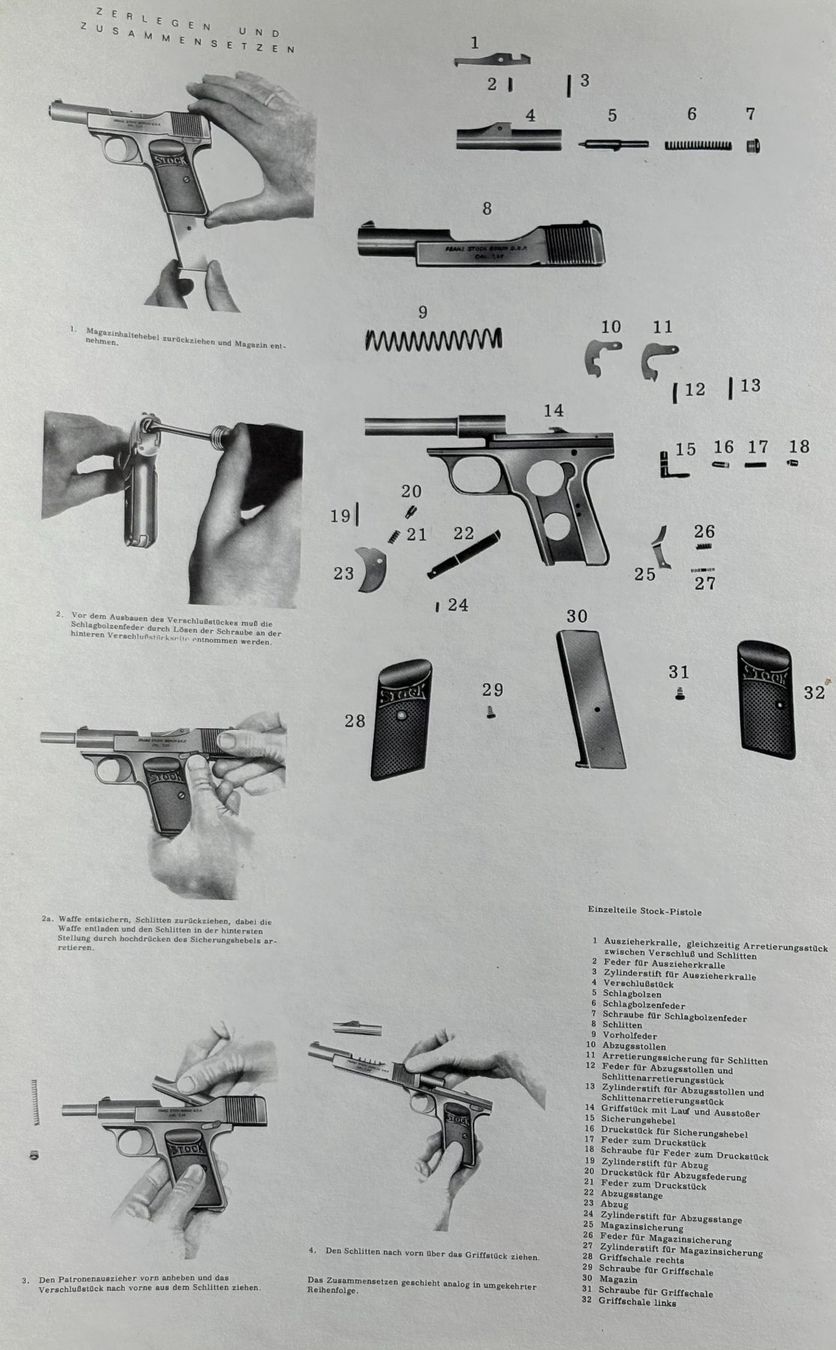 Schweizer Armee Armi bianche: PISTOLE STOCK – Usato da Ostermundigen venduto da Wyatt-Earp 2