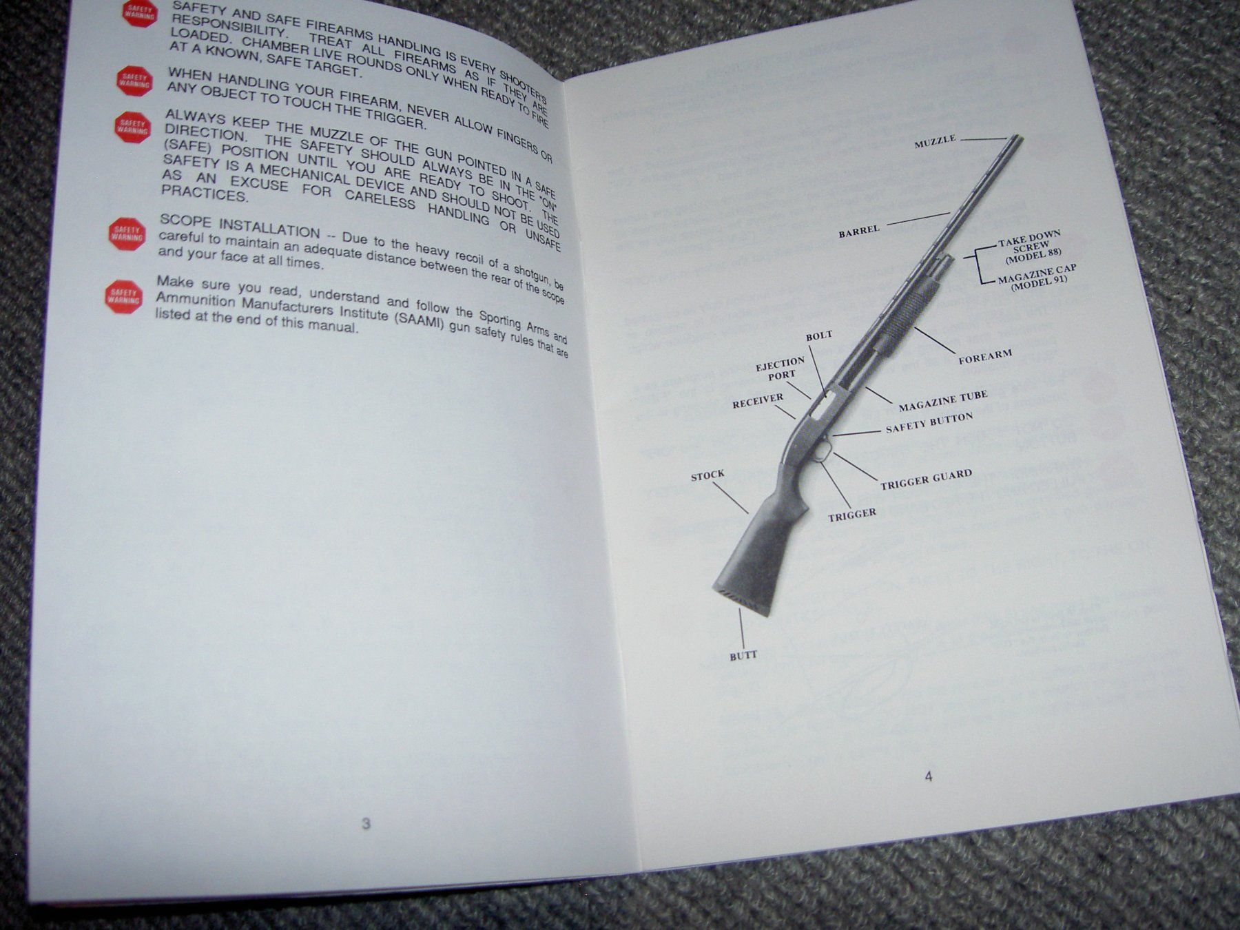 Libri: Reglement "Pump Gun Maverick" 23 Seiten – Usato da Schafisheim venduto da reno007 1