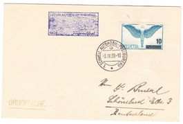 Lettre de Neuhausen BPA A230 pour l'Allemagne le 3.IX.38