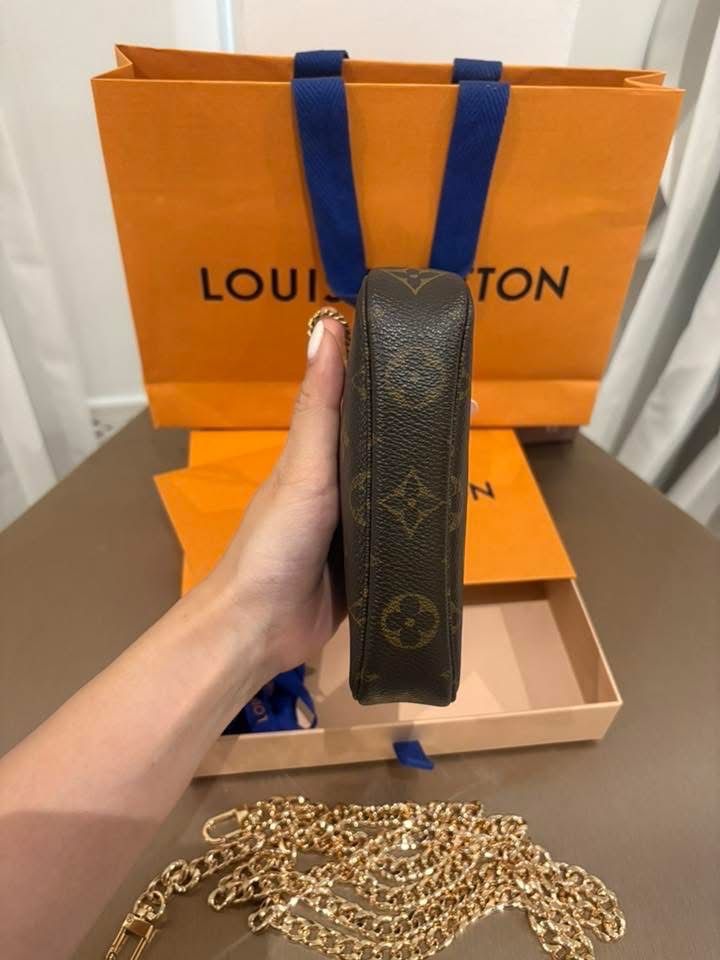 Louis Vuitton Borse da donna: Louis Vuitton mini Pochette Monogram full set – Usato da Widnau venduto da Pukpan_99 2