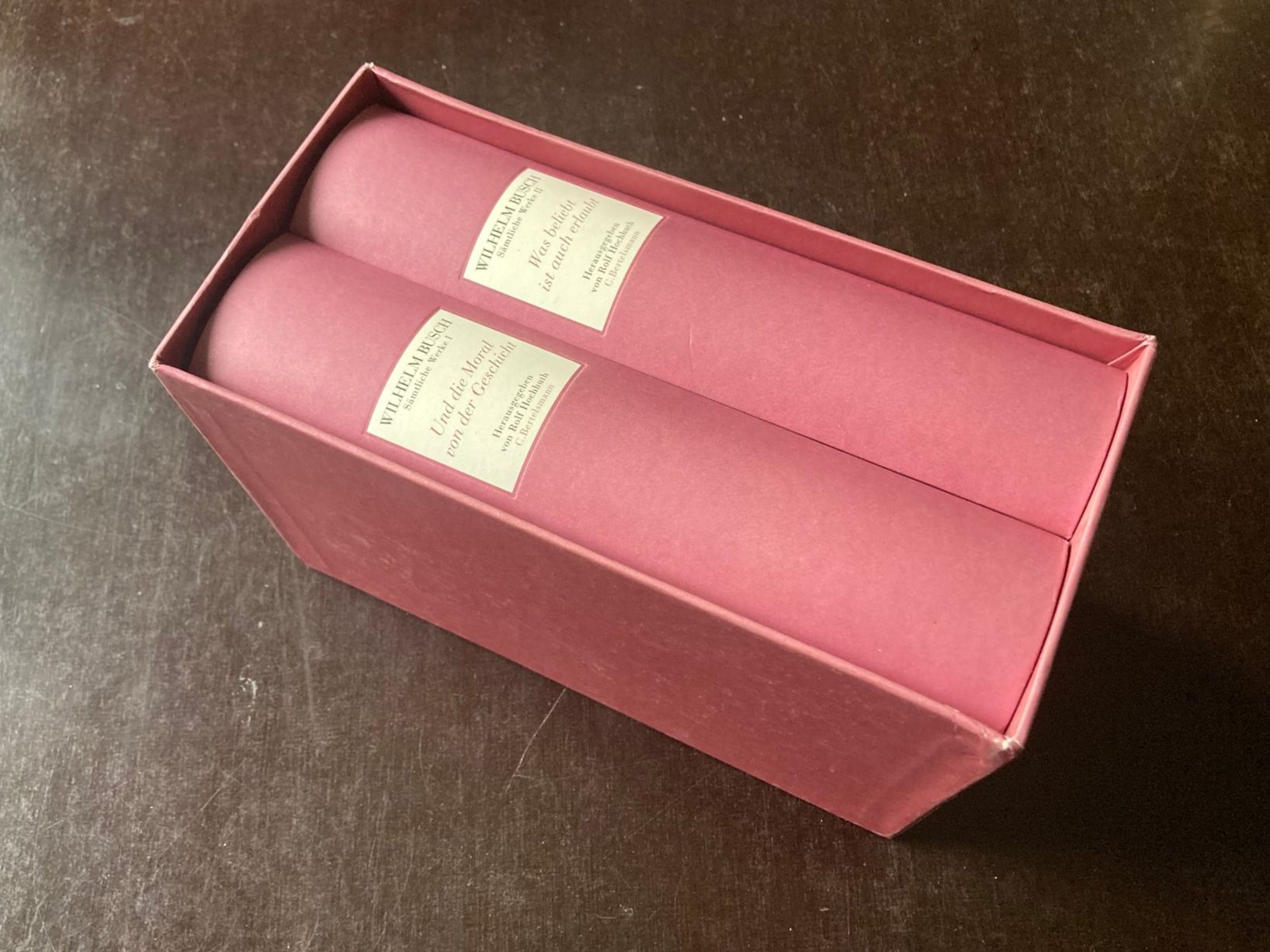 Libri: Wilhelm Busch Sämtliche Werke I, II – Usato da zürich venduto da Tombola8