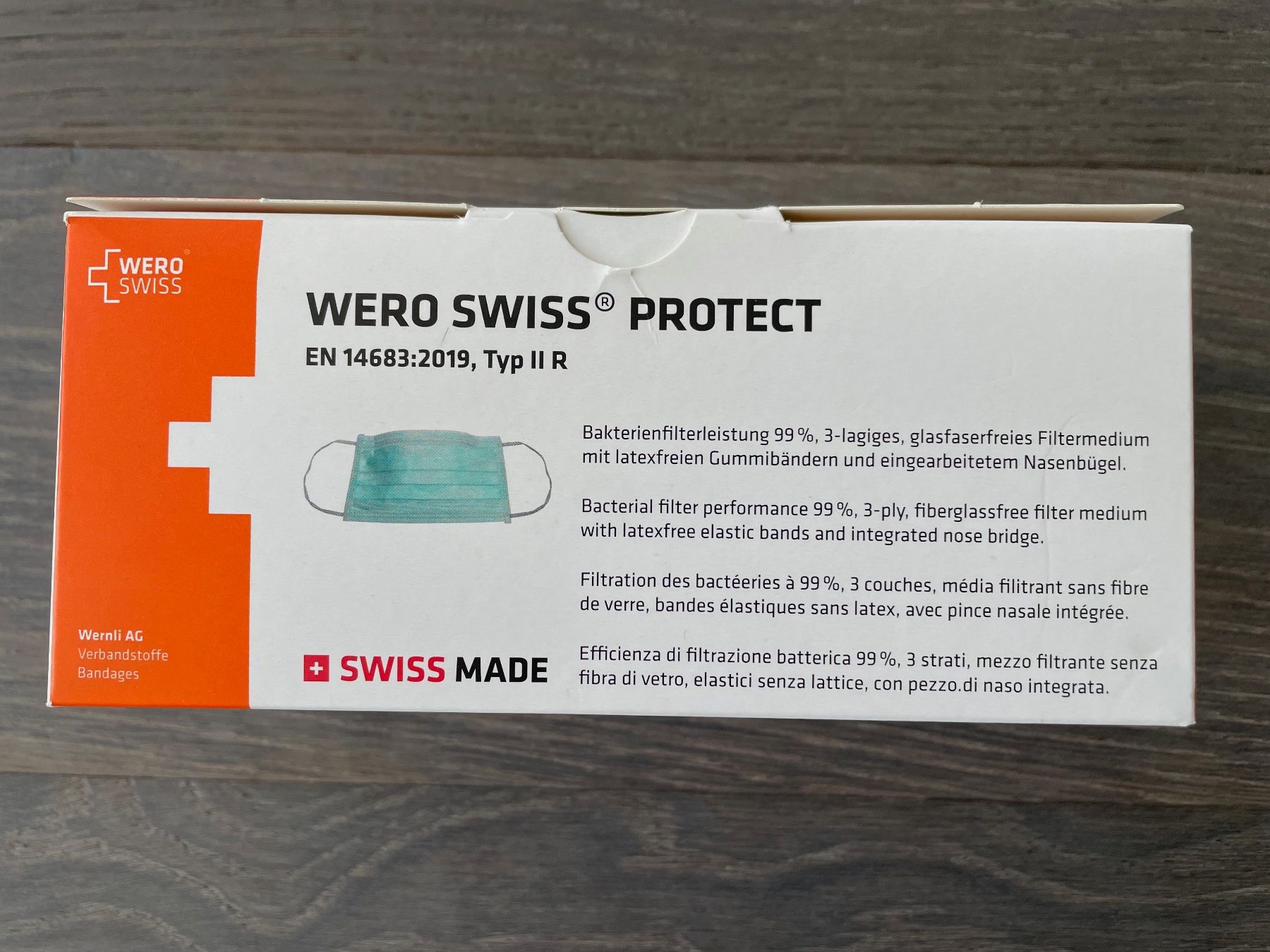 Protezione per viso e udito: Hygiene-/FFP2 Masken – Nuovo (secondo la descrizione) da Hünenberg venduto da Betsch1 2