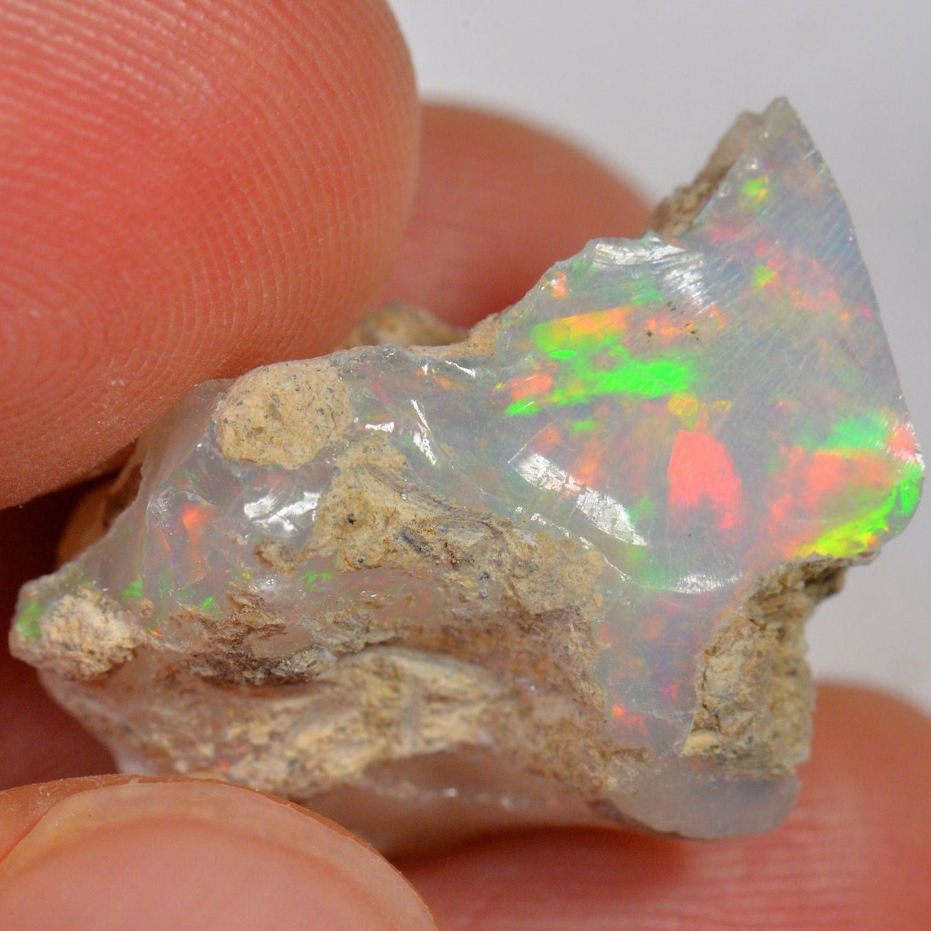 Pietre preziose: 15.3 Karat - Roher Äthiopischer Welo Opal – Nuovo (secondo la descrizione) da Rüti ZH venduto da DeinOpal 2