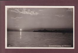 BODENSEE - Sonnenuntergang - 1934