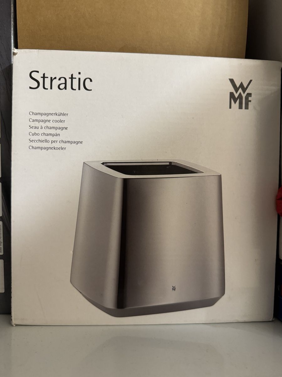 Altro: WMF Champagnerkühler STRATIC silberfarben – Nuovo (secondo la descrizione) da Thürnen venduto da ilfuoriclasse