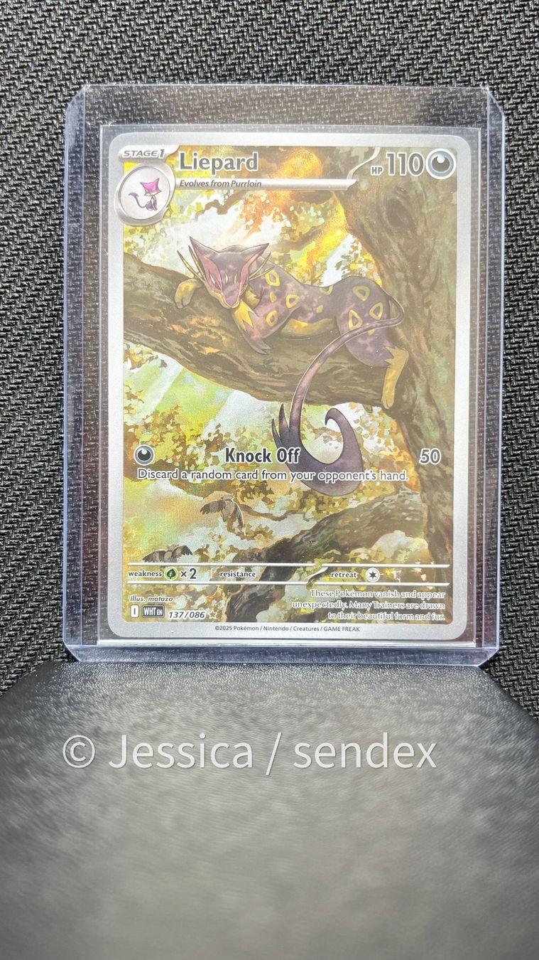 Pokémon Carte collezionabili: Liepard (WHT EN 137/86) – Nuovo (secondo la descrizione) da Herisau venduto da jes_q9mj