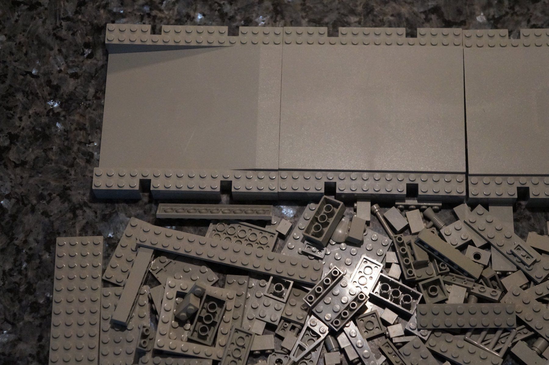 Lego Giocattoli: Lego Lot in der Farbe althellgrau. – Usato da bronschhofen venduto da blackpearl01 1