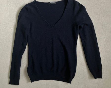 REPEAT Kaschmir Pullover, Gr. 34 oder XS, sehr dunkles Blau