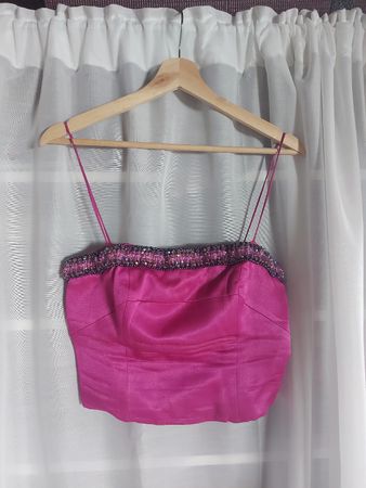 Bustier vintage satiné - Taille M
