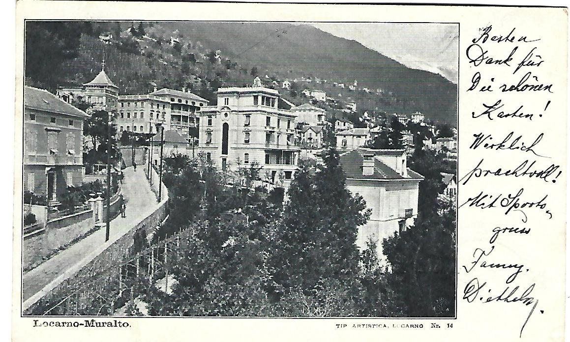 Ansichtskarten: Locarno-Muralto – Gebraucht aus Wetzikon ZH von Brulu100