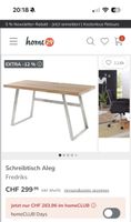 Schreibtisch Aleg Massivholz Eiche