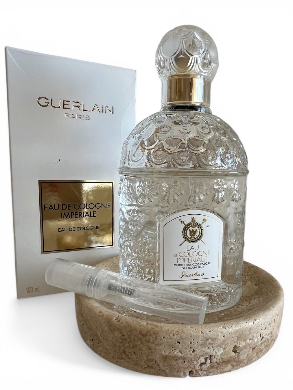 Guerlain Profumi & Eau de Toilette: 3 ml sample - Guerlain Eau de cologne impériale EDC – Nuovo e nell'imballaggio originale da Zürich venduto da mel_nbh7
