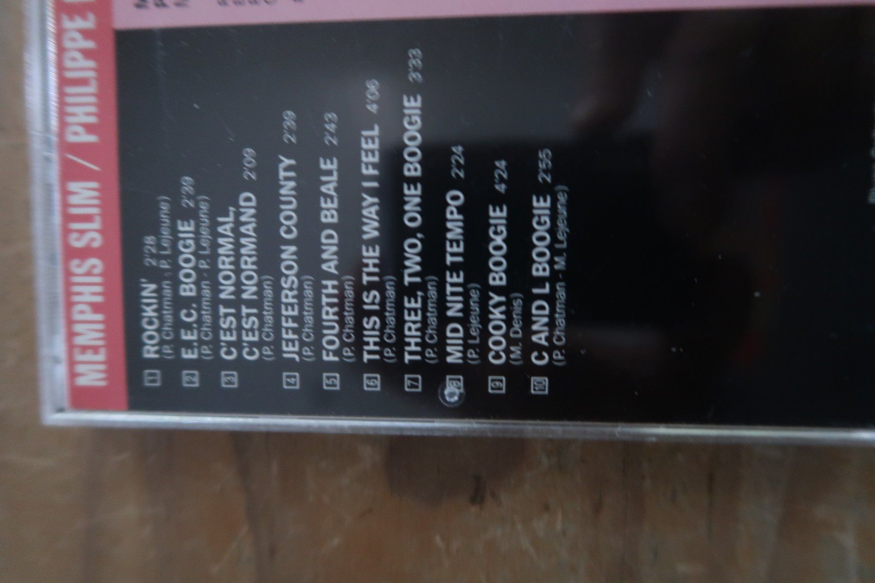 CDs: MEMPHIS SLIM & PHILIPPE LeJEUNE - DIALOG IN BOOGIE - CD – Gebraucht aus Basel von Patiscat 2