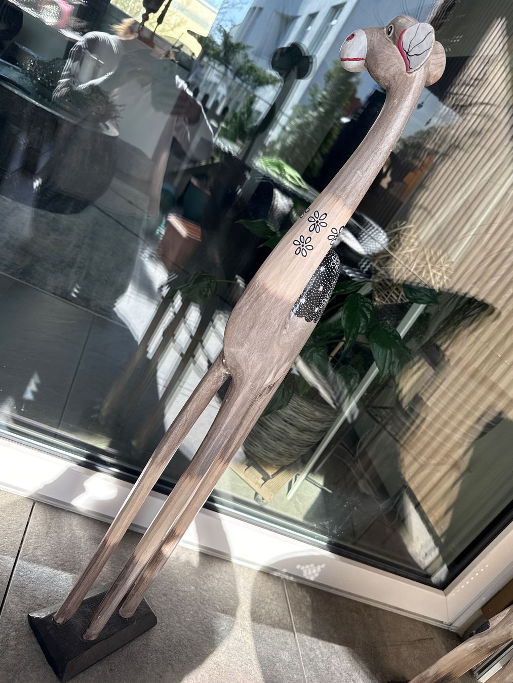 Tutte le decorazioni: riesige Holz Deko Figur, H 101 cm – Usato da Amriswil venduto da used2use 2