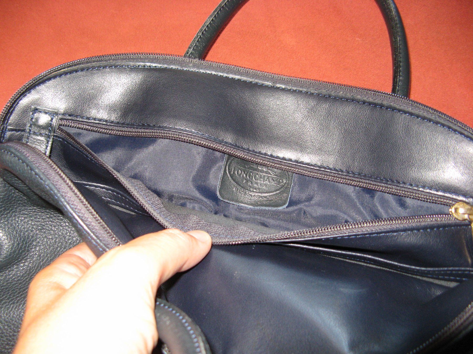 Longchamp Borse da donna: Handtasche Leder Longchamp kurze Henkel – Usato da Zürich venduto da apil 3