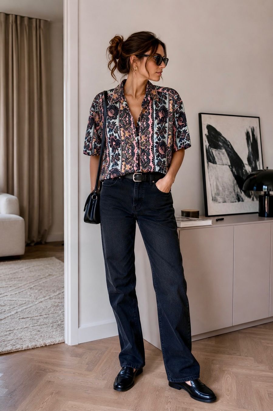 Sandro Camicette: Sandro Paris Paisley Print Hemd Gr. M – Nuovo e nell'imballaggio originale da Wallisellen venduto da Lan_82sz 3