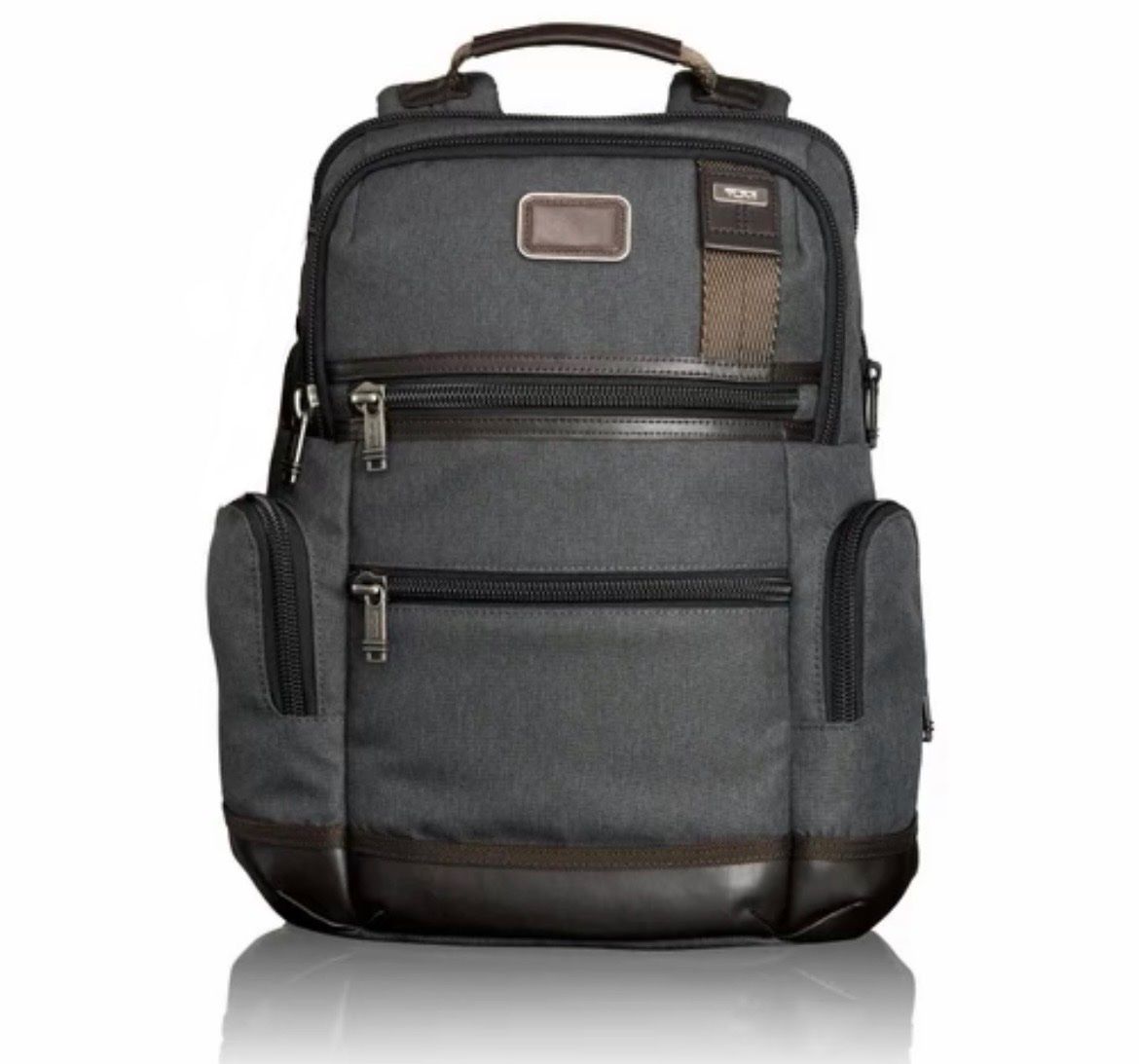 Tumi Zaini: TUMI Alpha Bravo Men's Knox Backpack Anthracite Rucksack – Usato da Münchenstein venduto da B771