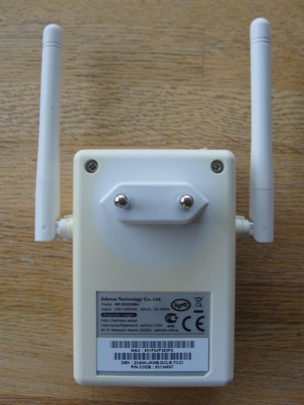 Edimax WiFi: Wireless Extender – Usato da Oberschrot venduto da Schello 1