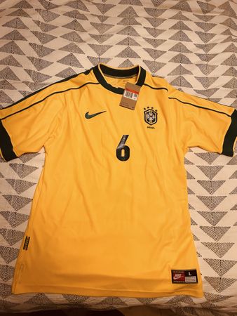 Roberto Carlos Brazil Jersey - Size L