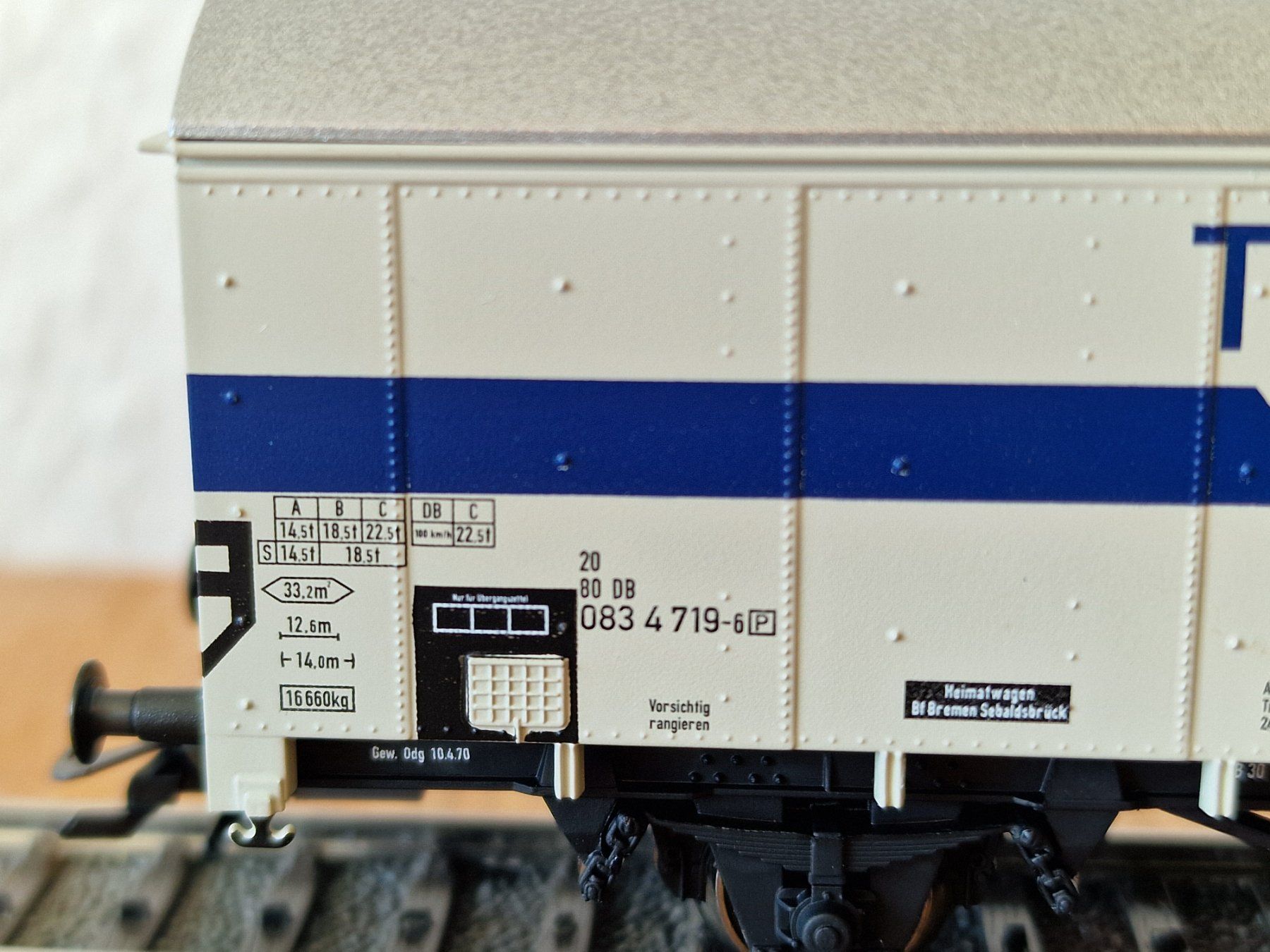 Märklin Modellini di ferrovie: DB Transthermos Güterwagen H0 – Usato da Matten b. Interlaken venduto da lor_hr9w 3