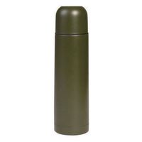 Thermosflasche Edelstahl, oliv, 0.5 l