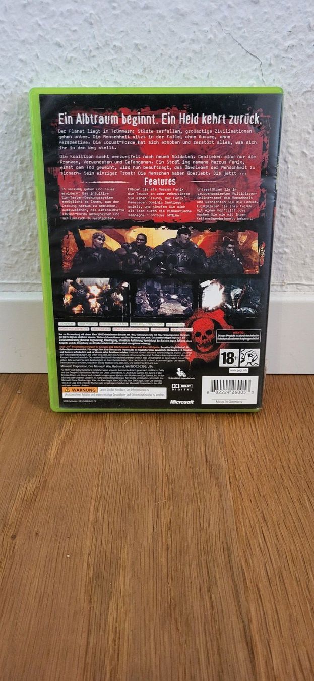Microsoft Giochi: Xbox 360 - Gears of War – Usato da Münsingen venduto da DigitaleSpielecke 1