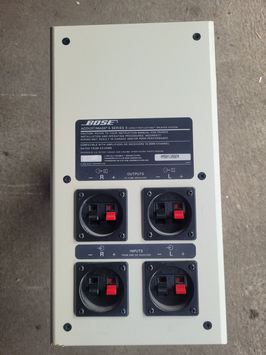 Bose Lautsprecher: Bose Subwoofer – Gebraucht aus Baden von  1