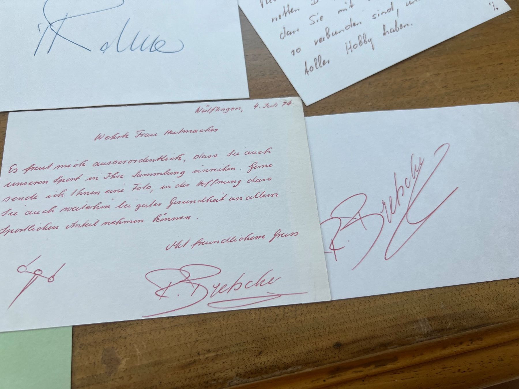 Autogramme: Verschiedene Autogramme 318 – Gebraucht aus Glattfelden von maa_qcj8 3