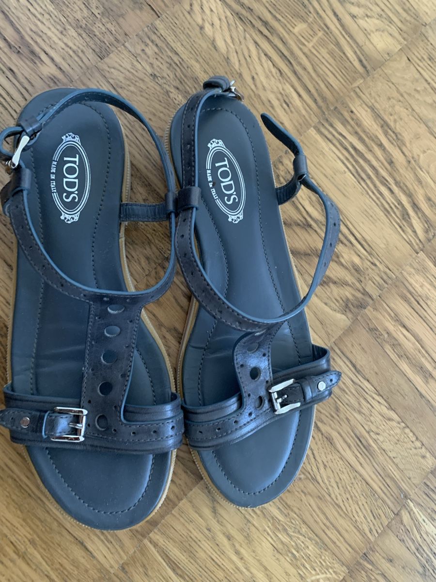 Scarpe da donna: Tods leder sandalen – Usato da Zürich venduto da Nikuska32
