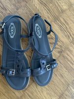 Tods leder sandalen