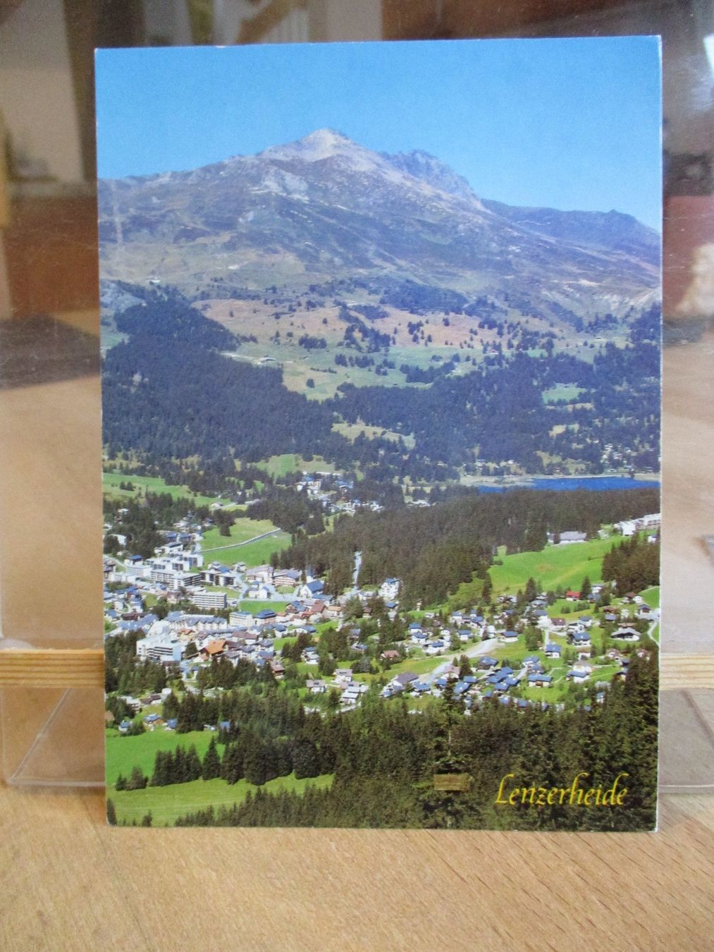 Ansichtskarten: Lenzerheide 1988 Postkarte   1 – Gebraucht aus Felsberg von sanwill