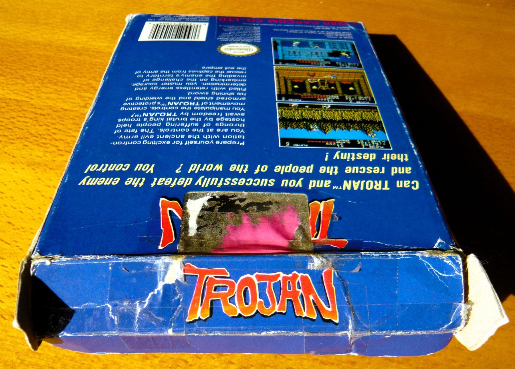 Nintendo Giochi: NES : Trojan, Boite et jeu – Usato da Onex venduto da Jaguar1986 3